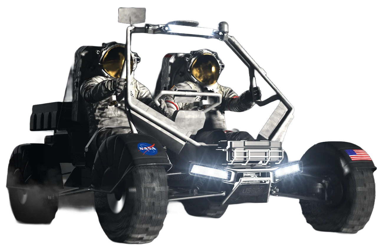 Lunar buggy rover