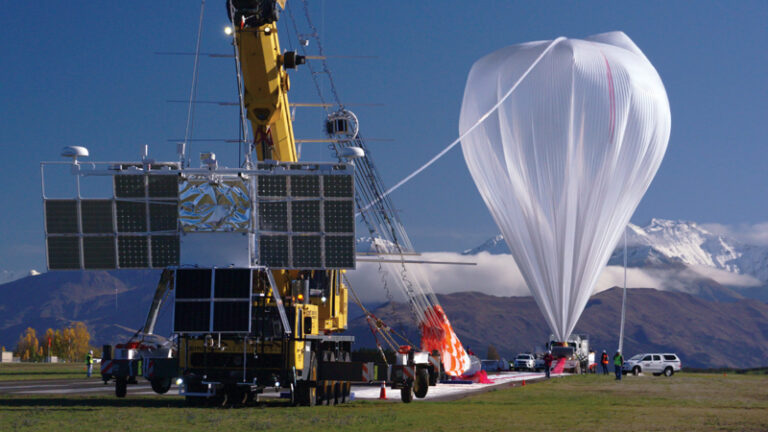 A NASA super-pressure balloon