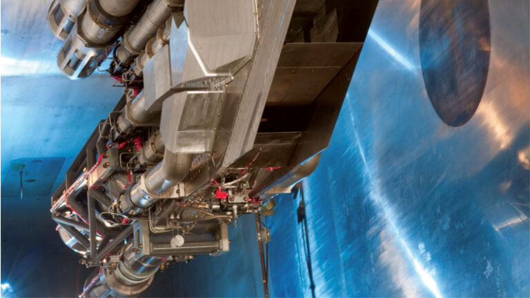 inlet of a turbine-based combined cycle engine