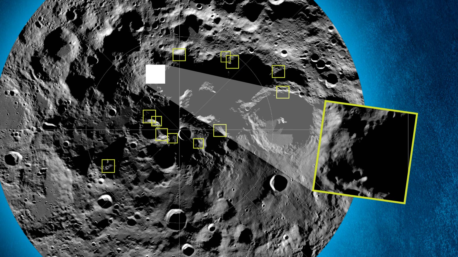 Tranquility Base Moon Map