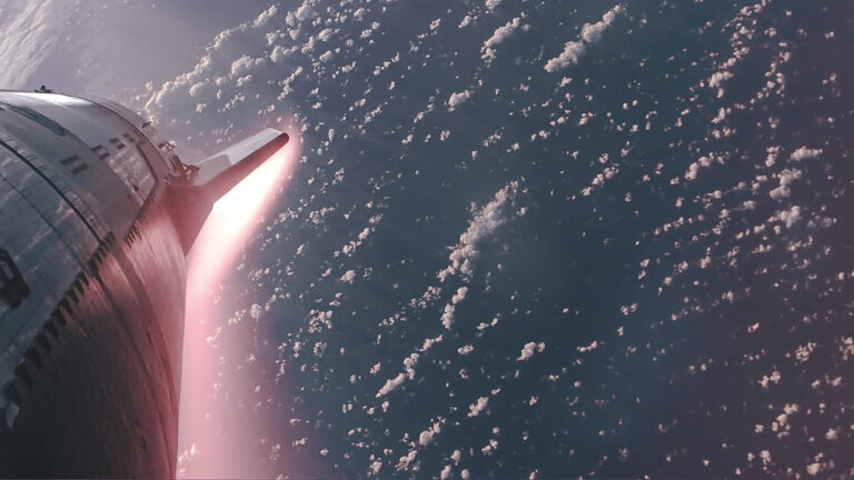 Plasma on Starship spacecraft