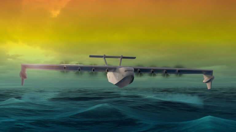 Illustration of Liberty Lifter seaplane