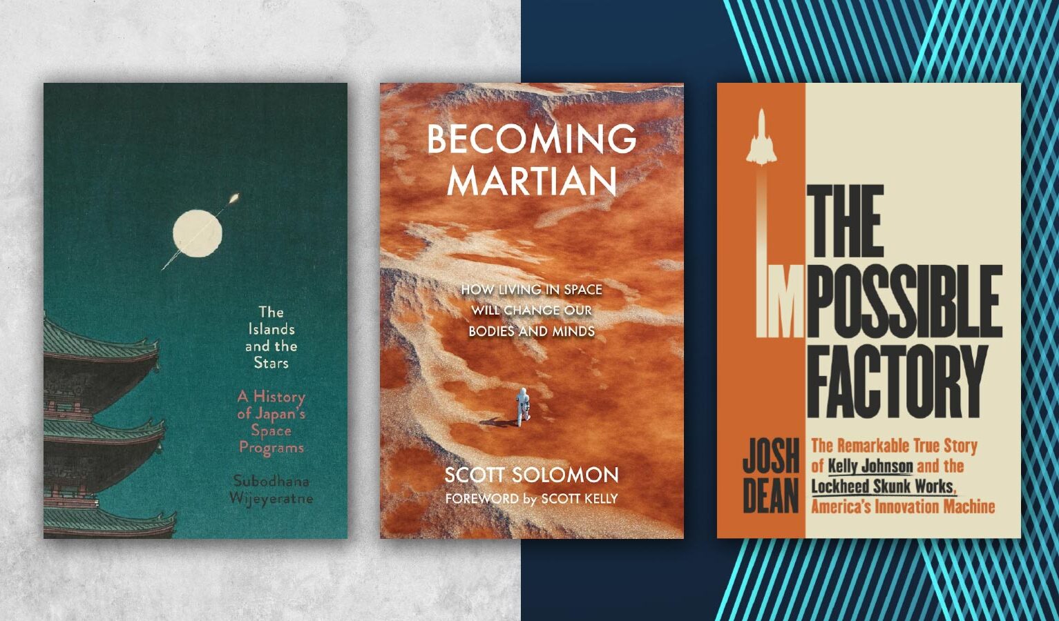 Book Spotlight: The Islands and the Stars, Becoming Martian, and The Impossible Factory
