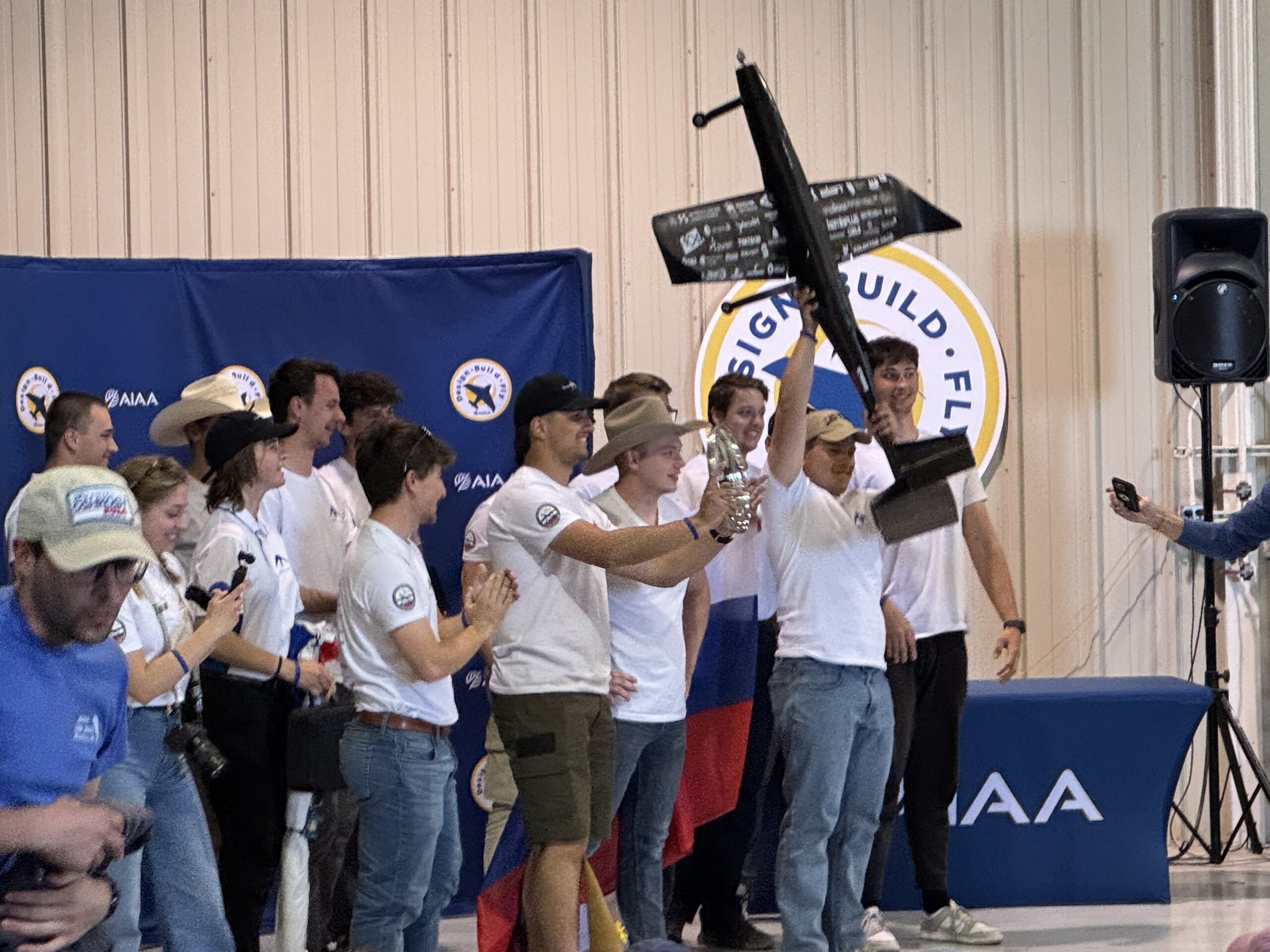 University of Ljubljana tops the competition at AIAA’s Design/Build/Fly