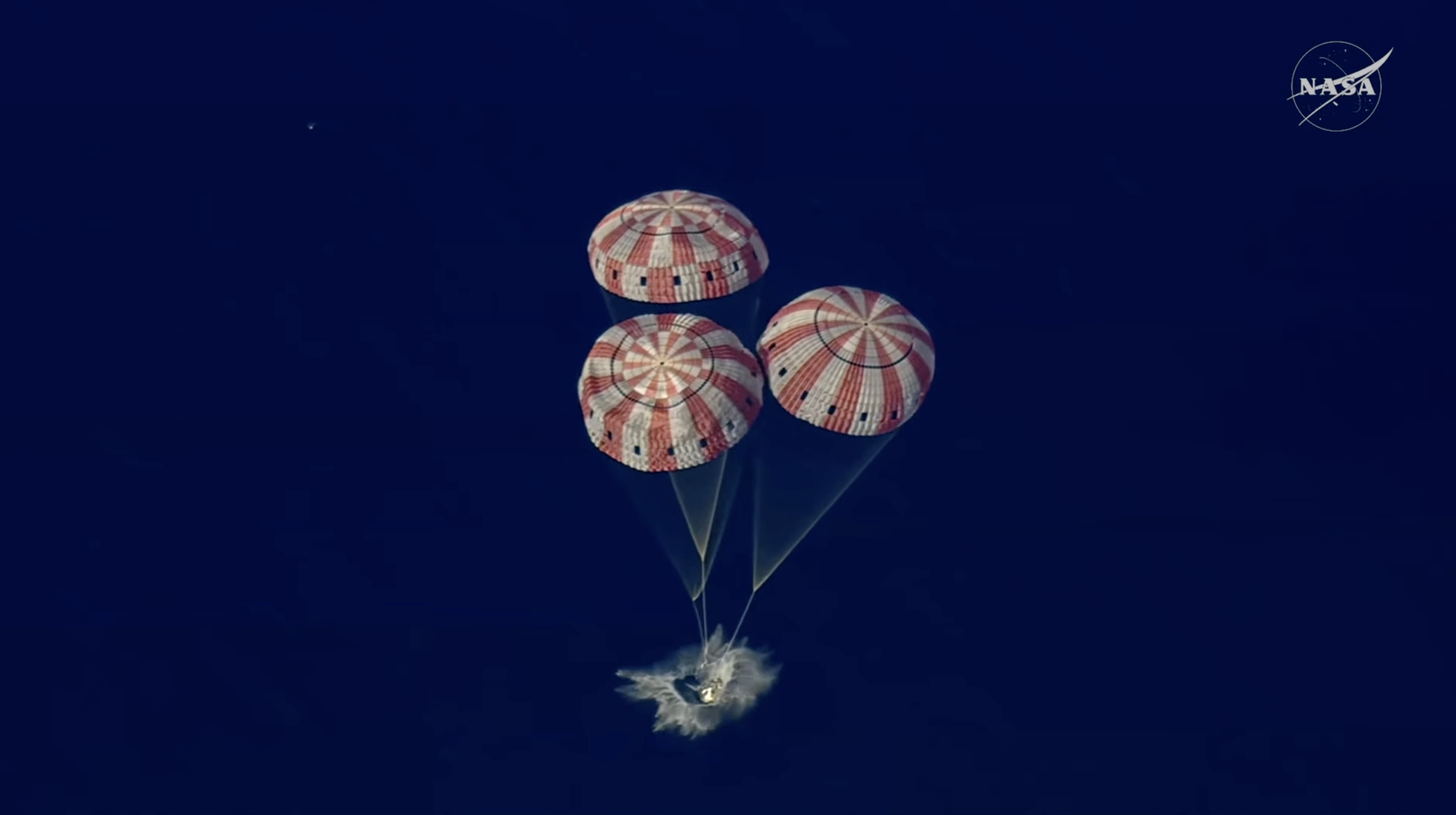 ‘Perfect bullseye splashdown’ caps Artemis II lunar mission