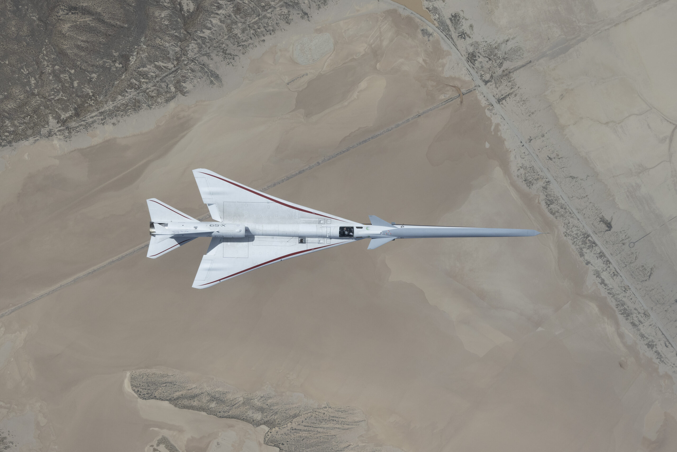 NASA’s X-59 breaks sound barrier in first supersonic flight