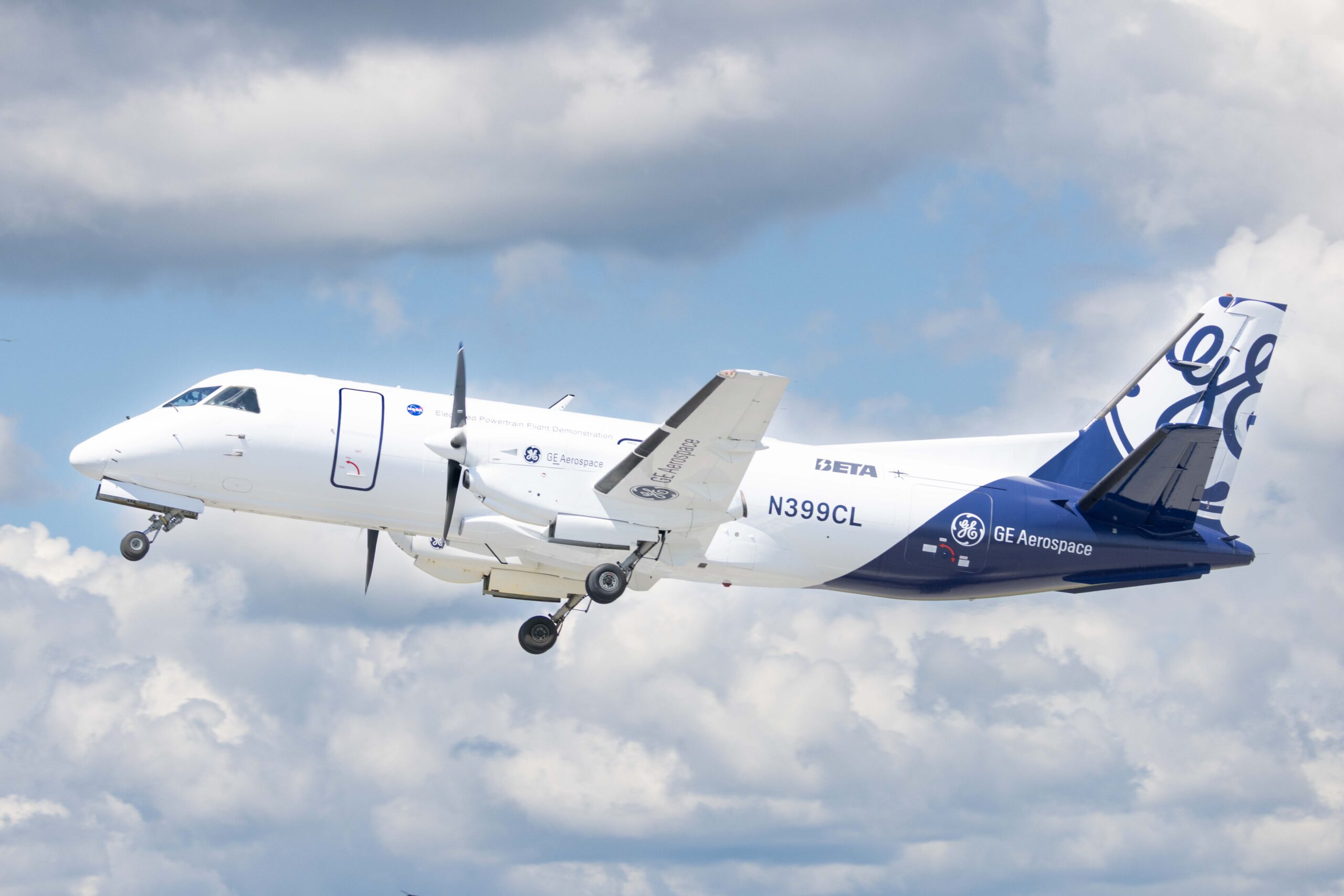 GE, BETA collaborate on first hybrid-electric flight above 30,000 feet