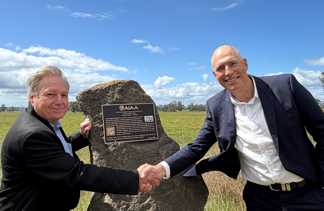 Mia Mia Site Commemorates Birth of Australian Aerospace Engineering
