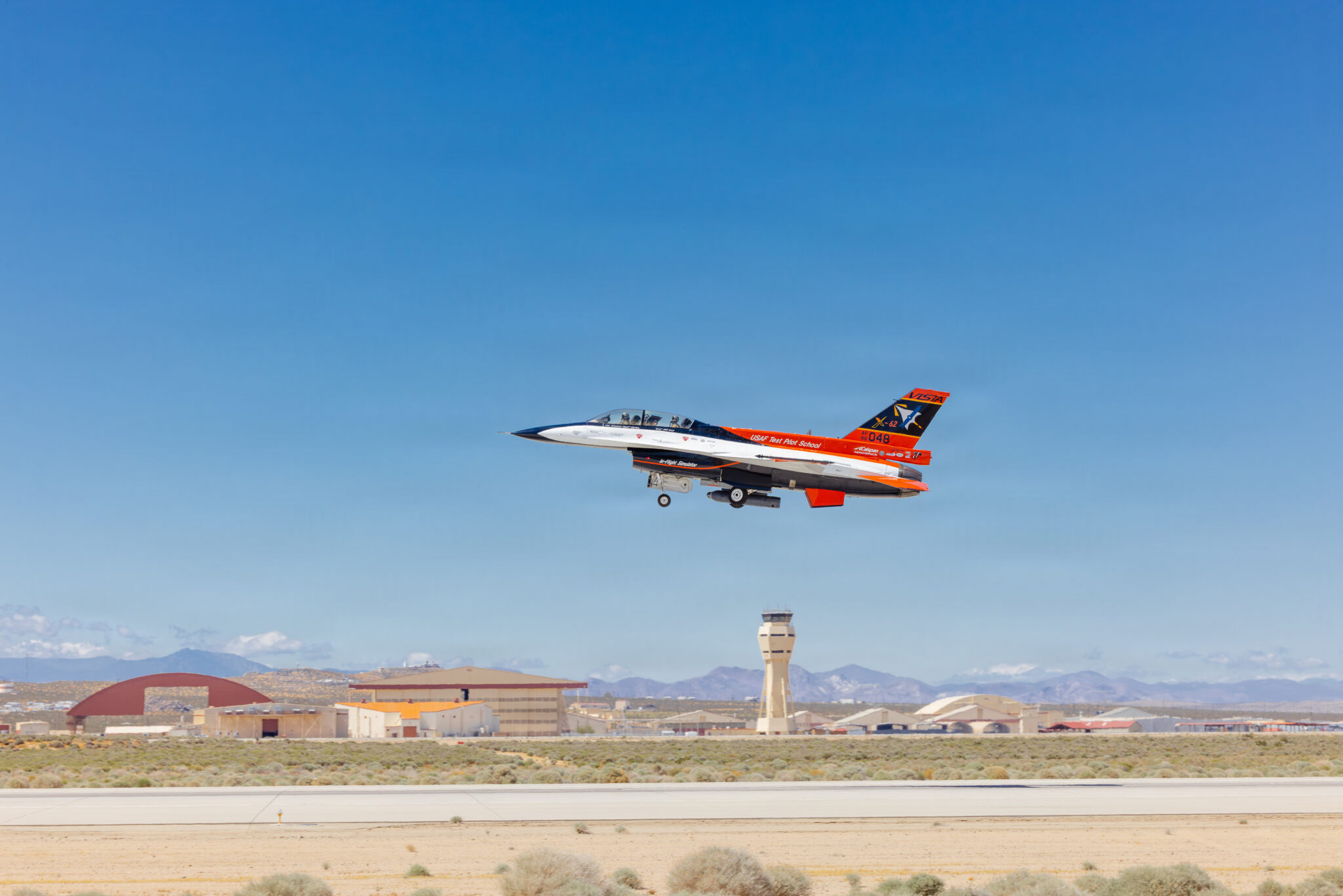 X-62A VISTA upgrade seeks to give AI agents new control over sensors