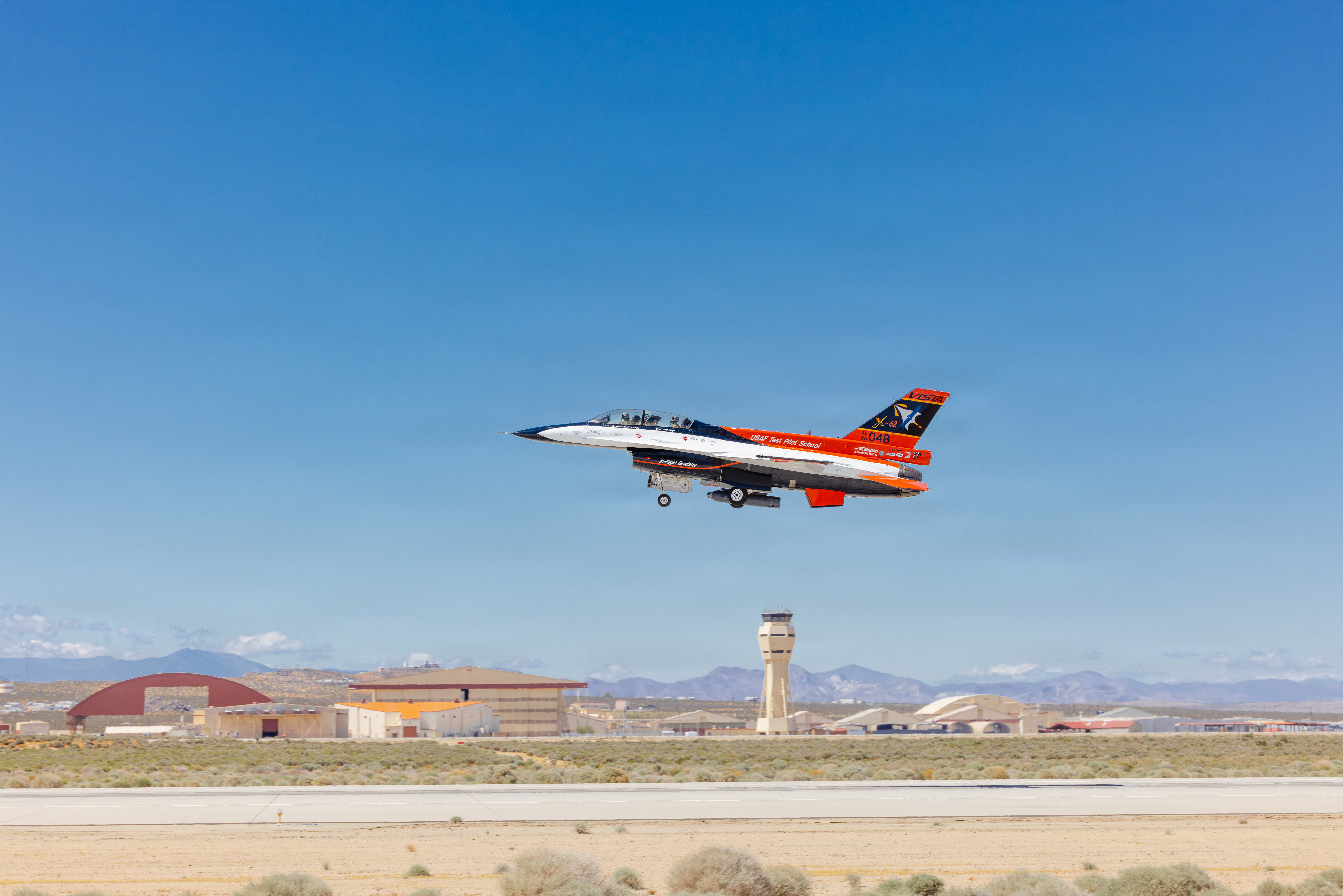 X-62A VISTA upgrade seeks to give AI agents new control over sensors